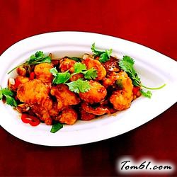 宫保脆皮虾的做法