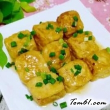 煎焖酿豆腐泡的做法