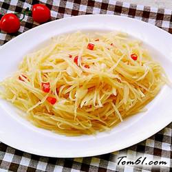 呛土豆丝的做法