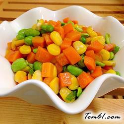 什锦蔬菜丁的做法