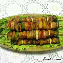 什锦烤鸡串的做法