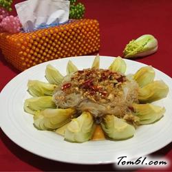 蒜蓉粉丝娃娃菜的做法2