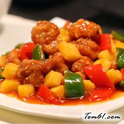 菠萝咕噜肉的做法