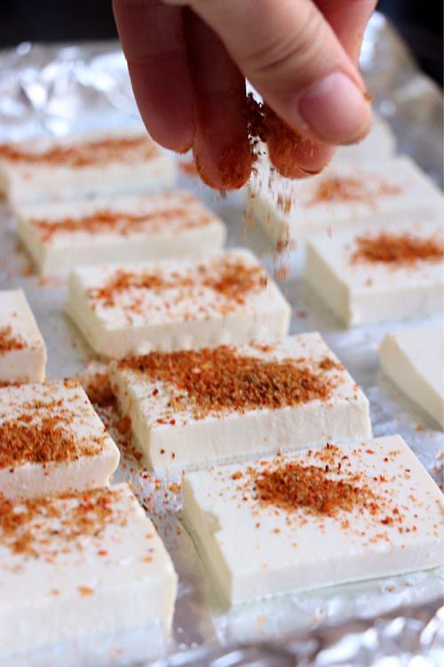 【麻辣烤豆腐】