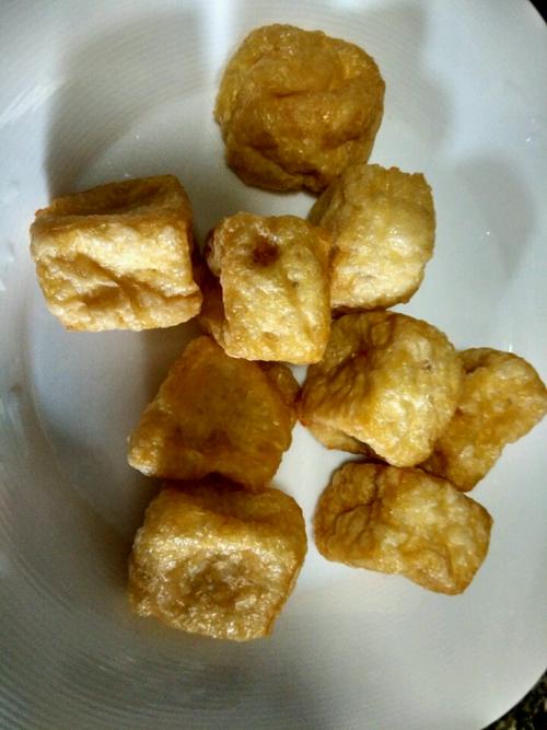 【煎焖酿豆腐泡】