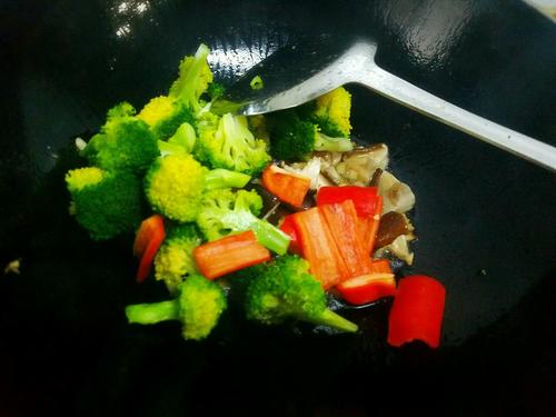 【香菇炒西兰花】