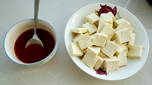 【糖醋脆皮豆腐】