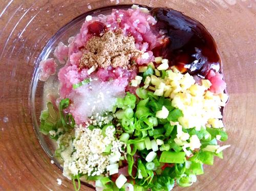 【肉酿白萝卜】