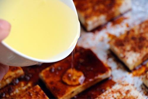 【麻辣烤豆腐】