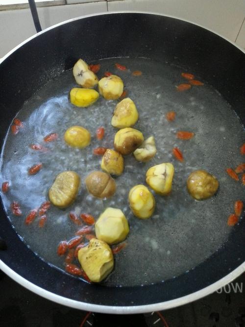 【丝瓜烧栗子】