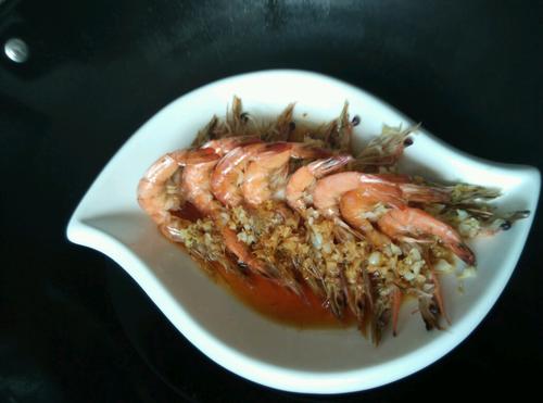 【豉油蒜蓉虾】