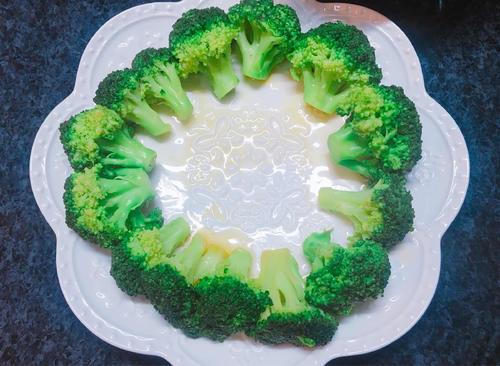 【西兰花双菇】