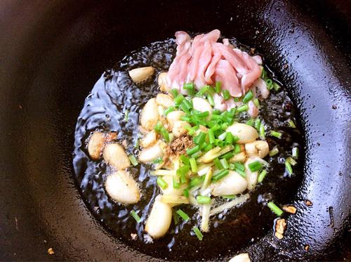 【彩椒过油豇豆】