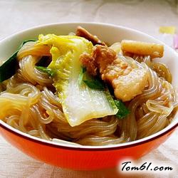 猪肉炖粉条的做法2