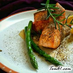 干煎三文鱼的做法