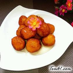 蜂蜜红薯丸子的做法