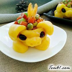 金猪送福的做法