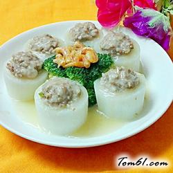 白萝卜盅的做法