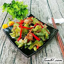 苦瓜炒肉的做法