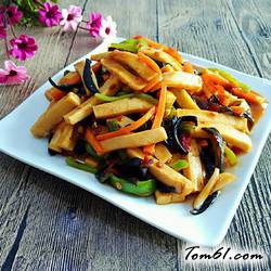 鱼香千页豆腐的做法