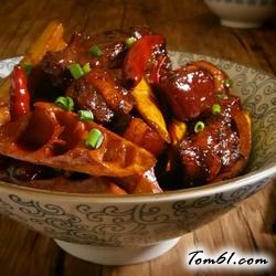 竹笋烧肉的做法