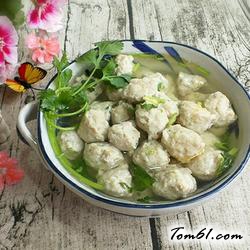 水汆丸子的做法