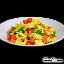 什锦炒蛋的做法