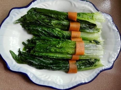 【豉汁油麦菜】