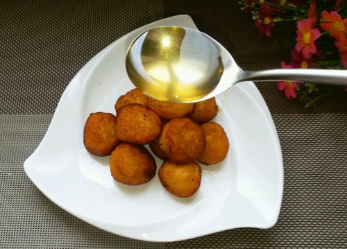 【蜂蜜红薯丸子】