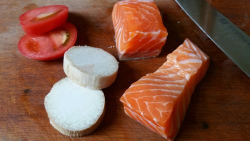 【干煎三文鱼】