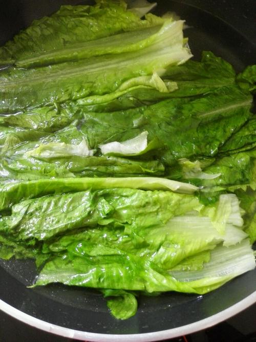 【豉汁油麦菜】