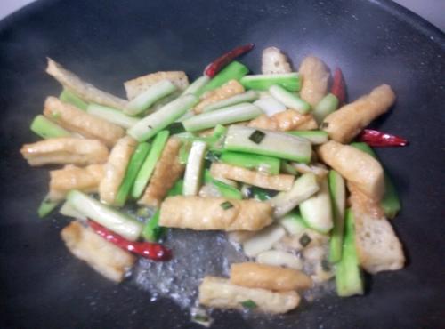 【油条烩丝瓜】