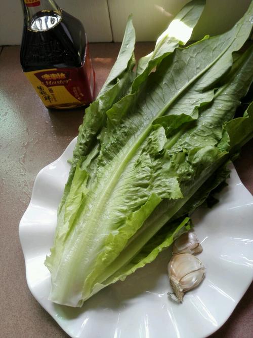 【豉汁油麦菜】