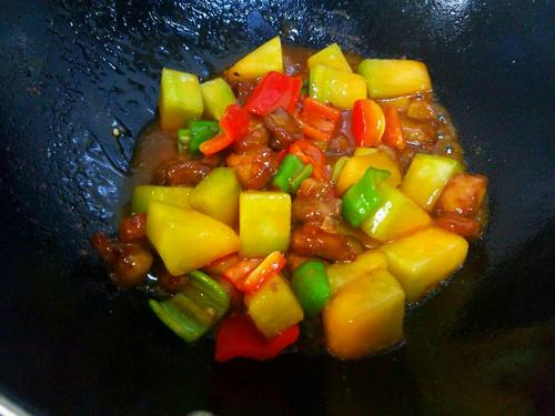 【哈密瓜烧肉】