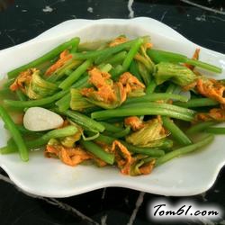 炒南瓜花的做法