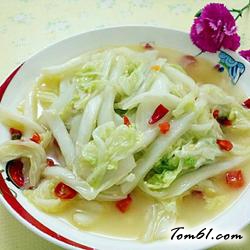 糖醋白菜的做法