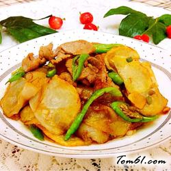 过油肉土豆片的做法