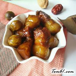 栗子红烧肉的做法