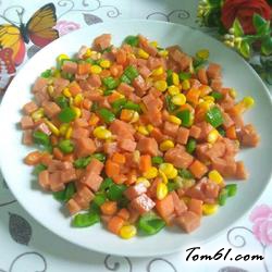 火腿肠什锦丁的做法