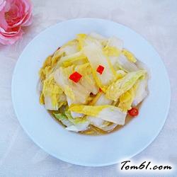 酸辣娃娃菜的做法