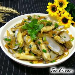 拌香蛏子的做法