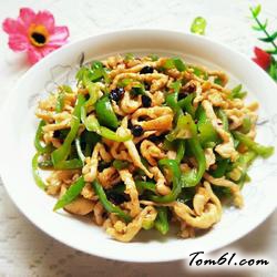 豆豉辣椒炒肉在做法