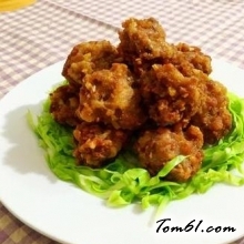 干炸丸子的做法