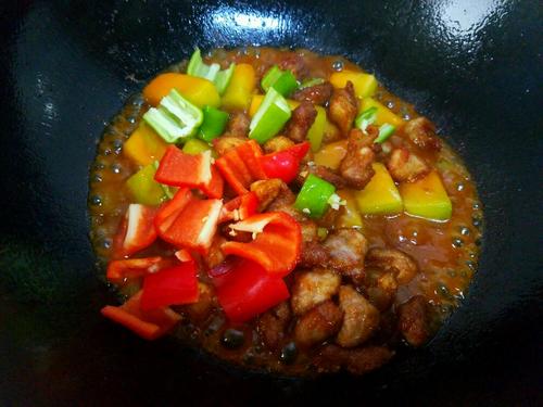 【哈密瓜烧肉】