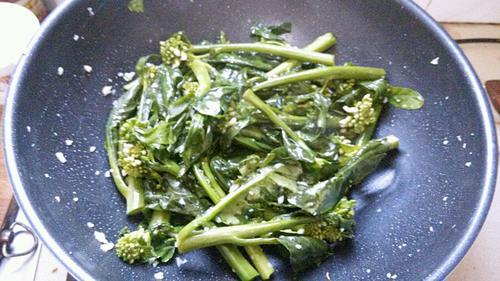 【蒜蓉炒芥蓝】