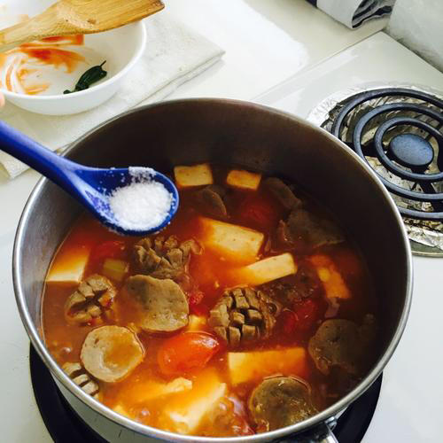 【番茄豆腐牛肉】