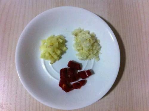 【毛豆炒咸菜】