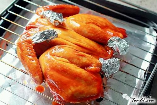 【蜜汁烤全鸡】