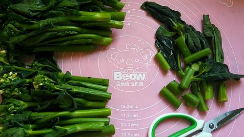 【蒜蓉炒芥蓝】