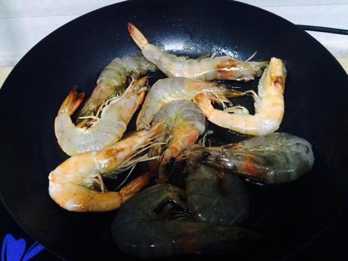 【茄汁黄金虾】